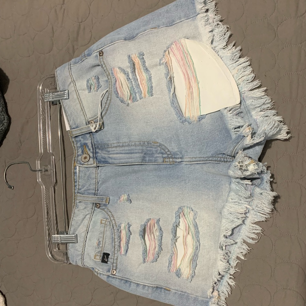 Multi color KanCan shorts